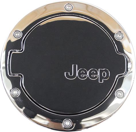 Genuine Jeep Accessories 82210608ab Chrome Fuel Door With