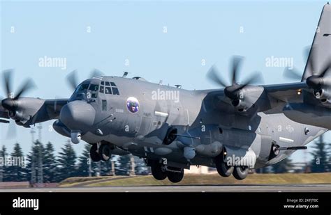 A Us Air Force Ac 130j Ghostrider Assigned To The 17th Special
