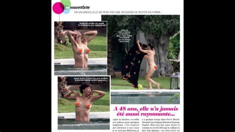 Sophie Marceau complètement nue en couverture de Voici Breakforbuzz
