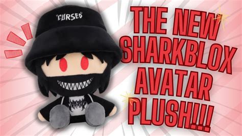 The New Sharkblox Avatar Plush Sharkblox Plushies Roblox Youtube