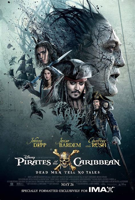 Pirates Of The Caribbean Dead Men Tell No Tales 2017 Poster 1