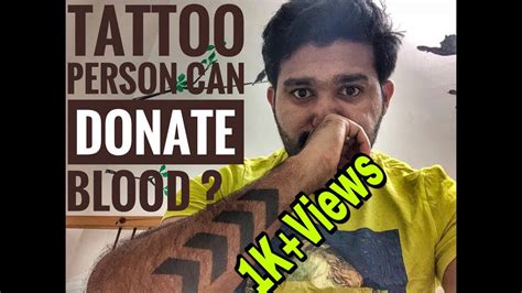 We did not find results for: TATTOO PERSON CAN DONATE BLOOD ?.. - YouTube