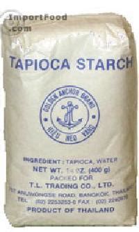 You've likely also come across the ingredient in the form of chewy, small pearls in puddings or bubble. Tapioca Starch - Manufacturers, Suppliers & Exporters in India