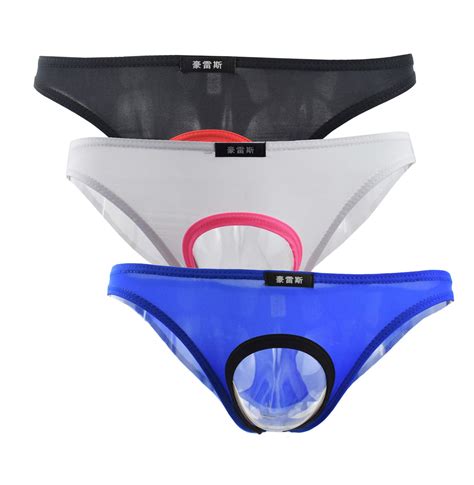 Buy Tesoon Men S Low Rise Ice Silk Bikini Briefs Underwear Online At Desertcartuae