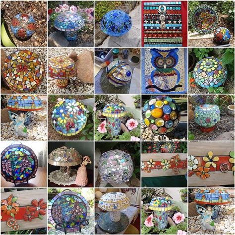 Look At These Cool Mosaics Mosaic Stained Mosaic Diy Mosaic Garden