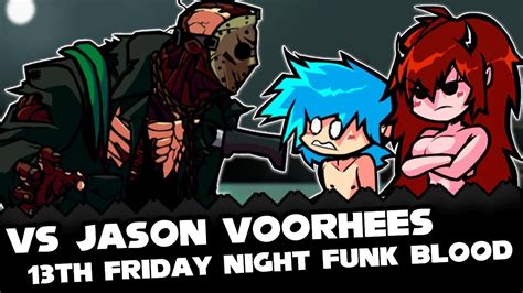 Fnf 13th Friday Night Funk Blood Youtube