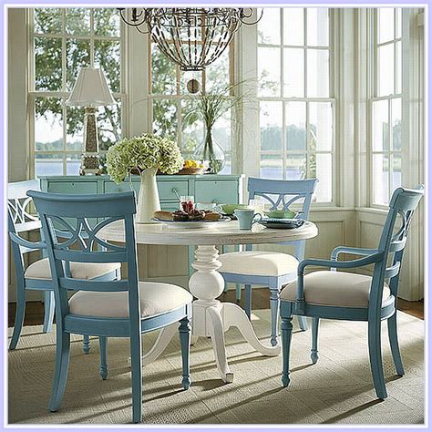 Coastal style by ashley furniture homestore if you pine for a bungalow by the ocean—or at least, the look and feel of one—then coastal style probably speaks to you. DINING ROOM This dining set @405 Assateague house in cream ...