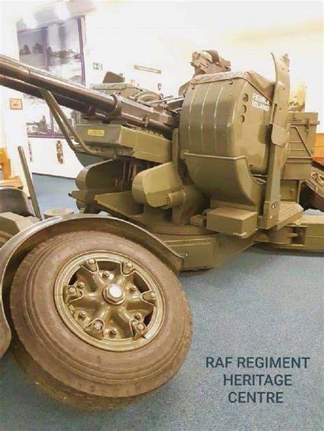 Oerlikon 35mm Anti Aircraft Gun Raf Regiment Heritage