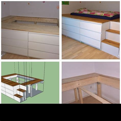 Schrankbett für die kleine wohnung selbermachen de. Podest, Ikea Hack - #Hack #IKEA #podest (mit Bildern ...