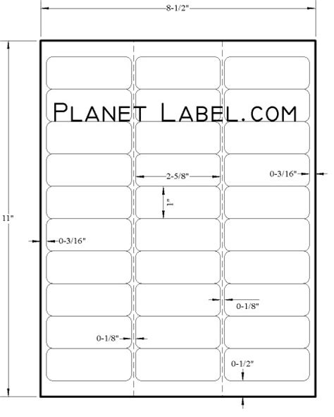 Blank label template avery 5160». Avery Template Labels 5160 | williamson-ga.us