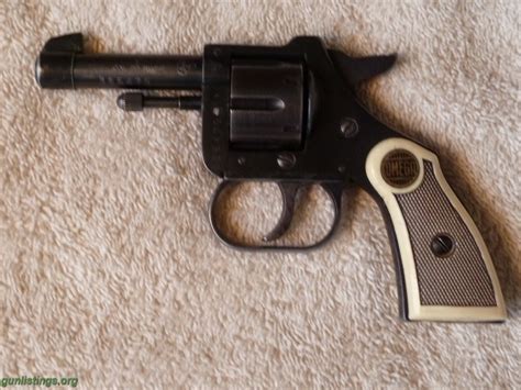 Pistols Omega 22 Cal Short Revolver With Holster