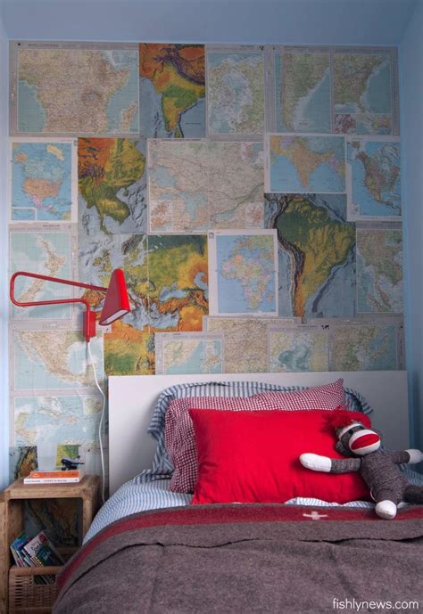 1 Home Design Interior Design Map Decor Room Decor Red Accent Wall