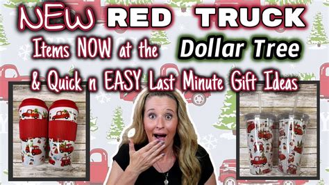 JACKPOT NEW RED TRUCK Finds NOW ?!?! at the DOLLAR TREE | QUICK and