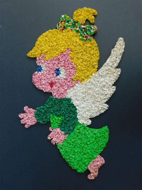 Check spelling or type a new query. Vintage Popcorn Melted Plastic Angel Christmas Decor Angel ...
