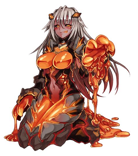 Kenkou Cross Lava Golem Monster Girl Encyclopedia Mamono Girl Lover