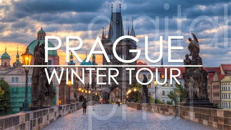 Prague Czech Republic Prag Winter Tour Youtube