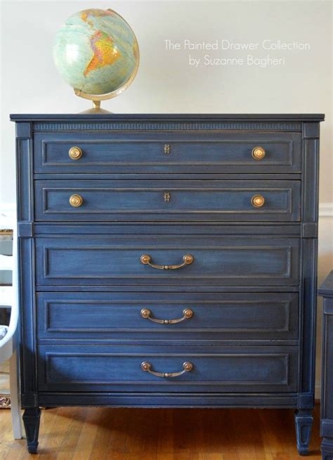 Does one need some new diy upcycled vintage painted dresser? Paint Color Highlight - General Finishes Coastal Blue ...
