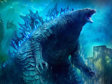 1600x1200 Godzilla King Of The Monsters Movie 4k Art Wallpaper
