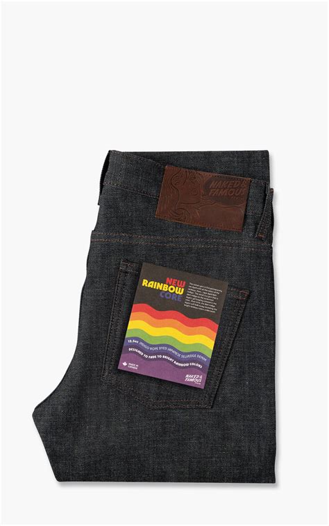 Naked Famous Naked Famous Rainbow Core Selvedge Denim Weird Guy My