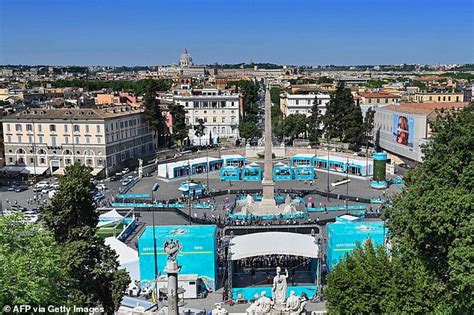 8:00pm, friday 11th june 2021. Euro2020: Rome Prepares To Host First Game As Italy Take ...