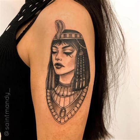 egyptian tattoos 70 popular motifs and symbols with meaning egyptian tattoo cleopatra