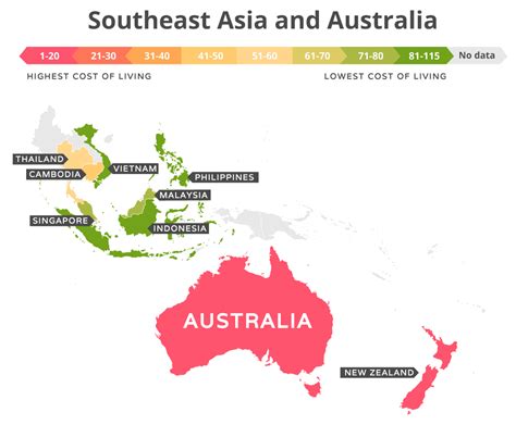 Cost Of Living Around The World In 2020