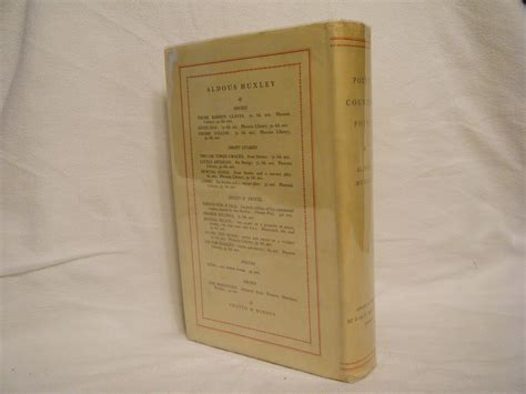 Point Counter Point De Huxley Aldous Fine Hardcover 1928 First