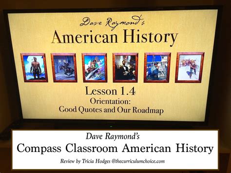 Compass Classroom American History Review The Curriculum Choice