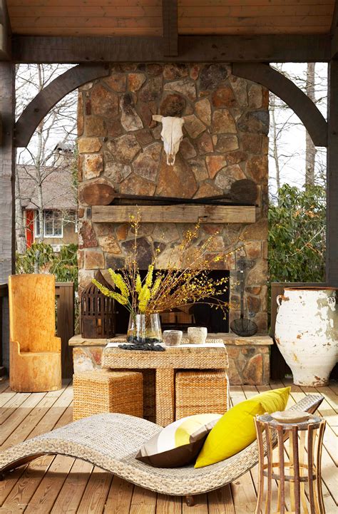 20 Outdoor Fireplace Ideas Midwest Living