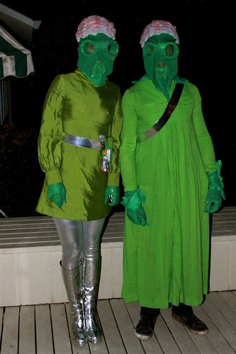 This Is Our Alien Costumes I Made Alien Costume Alien Halloween