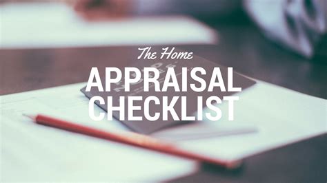 The Home Appraisal Checklist Digital And Printable Realvals