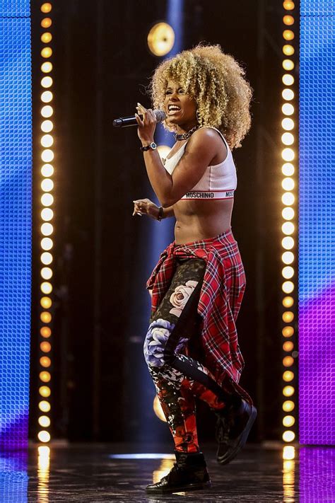 Fleur East Reveals She Was So Embarrassed About Having Afro Hair I Even Used My Mum S Iron On