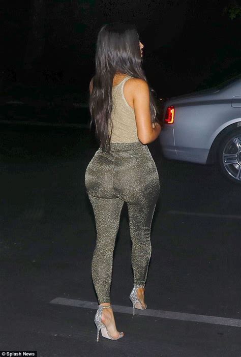 Kim Kardashian Leaves Little To The Imagination In La Daily Mail Online