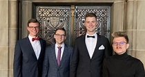 Die Top 3 der hessischen Jura-Absolvent*innen des Jahres 2021 kommen ...