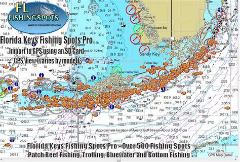 Florida Keys Fishing Map Florida Fishing Maps For Gps