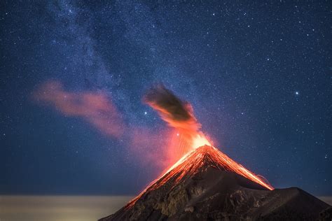 Landscape Volcanic Eruption Wallpapers Hd Desktop And Mobile Backgrounds
