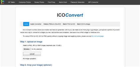 128 x 128) > convert file. Best Online Converter for JPG to ICO