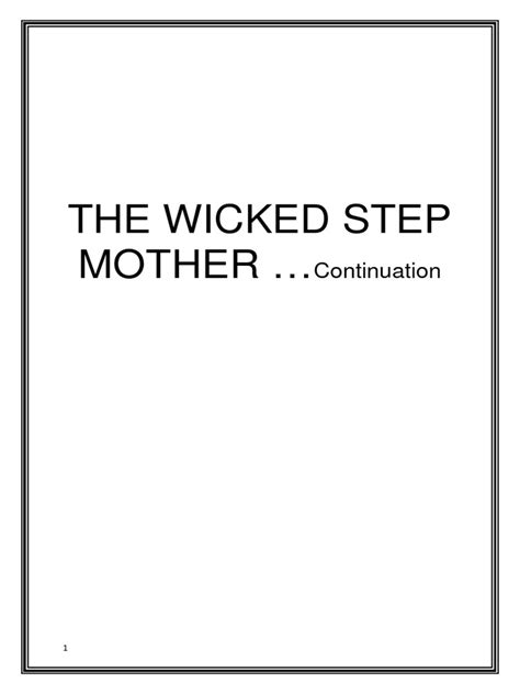 The Wicked Step Mother 2 Pdf