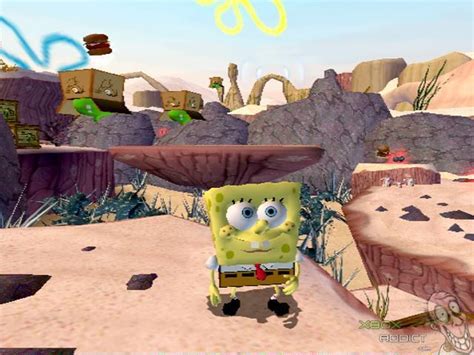 Spongebob Squarepants The Movie Original Xbox Game
