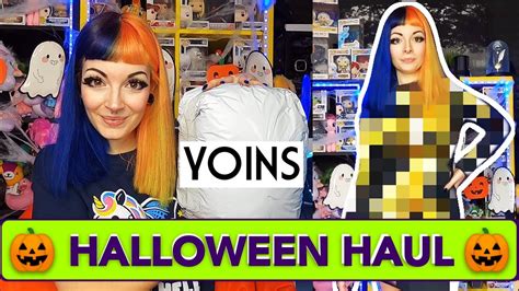 Primo Haul Di Halloween By Yoins Try On Youtube