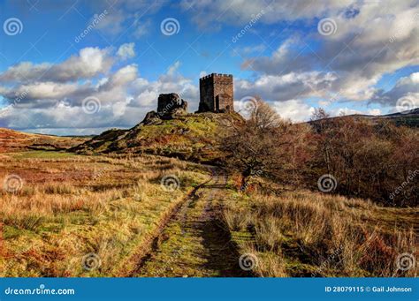 Dolwyddelan Castle Stock Image Image Of Bleanau Wales 28079115