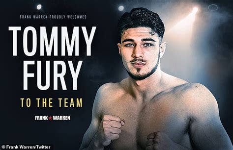 I didn't even react to it, outside of the. Tyson Fury's younger brother Tommy set for pro boxing ...