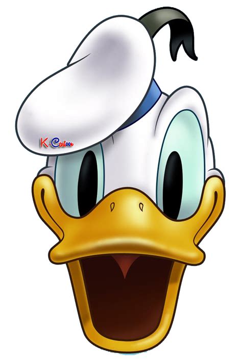 Donald Duck Head Png Free Png Image