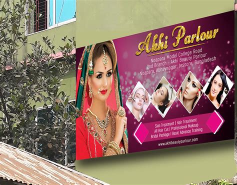 Beauty Parlour Banner Design In Photoshop Sur Behance