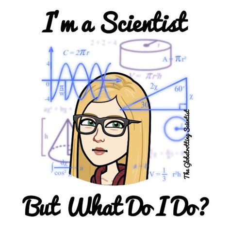 Im A Scientist But What Do I Do Poster With An Image Of A Woman
