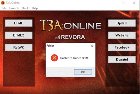 The lord of the rings: unable to launch BFME - T3A:Online Support and Discussion ...