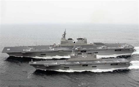 Miragec Japan Puts Helicopter Carrier Izumo On Sea Trials