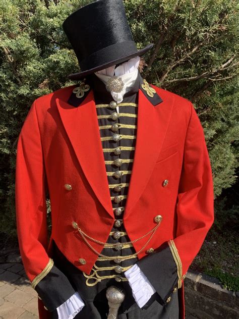 Deluxe Mr Barnum Ringmaster Costume For Hire The Greatest Showman