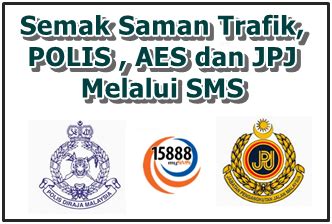 Saman jalanraya merupakan sesuatu yang tidak disukai oleh pengguna jalanraya. Cara Semak Saman Trafik, POLIS, AES dan JPJ Melalui SMS