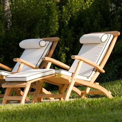 Here, your favorite looks cost less than you thought possible. Barbuda Classic Teak Steamer Deck Chair - Westminster Teak ...